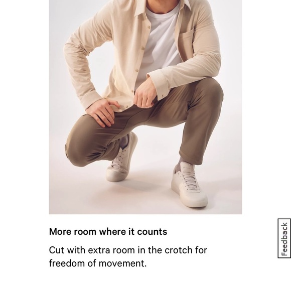 Lululemon green khaki ABC Slim Fit 5 Pocket Pants - 28W 30L - Picture 8 of 11